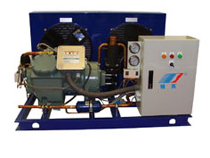 風(fēng)冷活塞冷凝機(jī)組（低溫雙級）