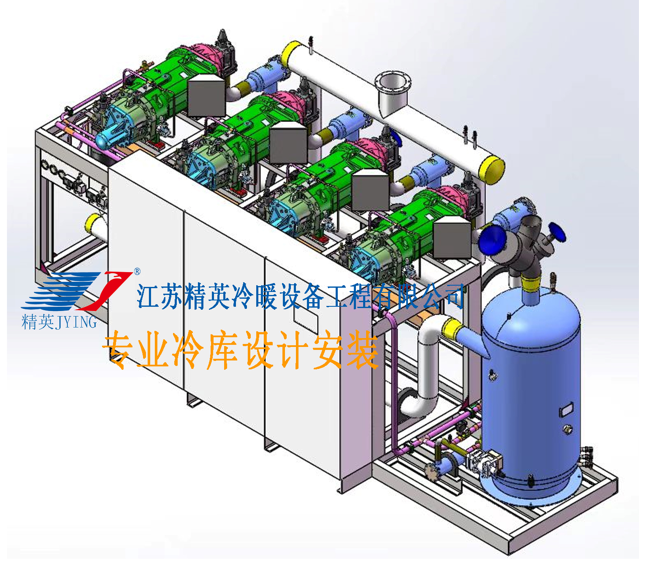 氟利昂冷庫制冷系統(tǒng)