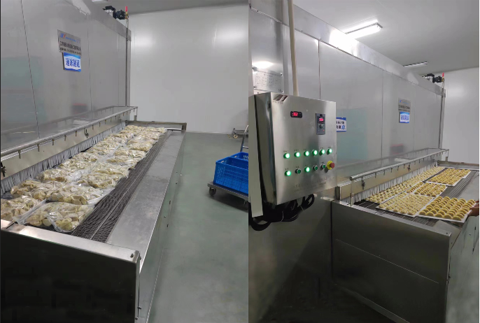 速凍隧道在食品行業(yè)的應(yīng)用有哪些具體例子？