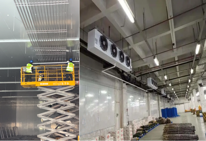 建冷庫蒸發(fā)器：風(fēng)機與排管的選擇